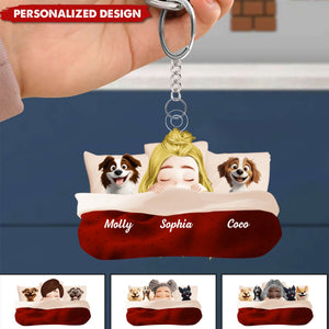 With My Dog-Personalized Keychain