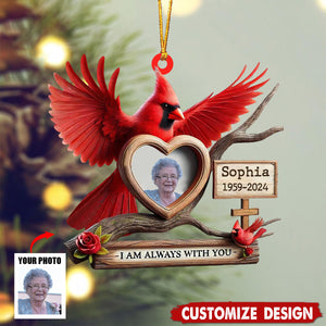 Personalized Memorial Cardinal Ornament-2024 New Release