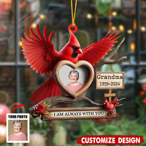 Personalized Memorial Cardinal Ornament-2024 New Release