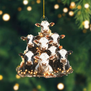 2024 New Release-Cow Christmas Ornament-Gift for Cow Lover