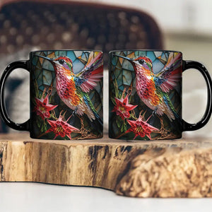 Colorful Hummingbird Mug - Gift For Bird Lovers