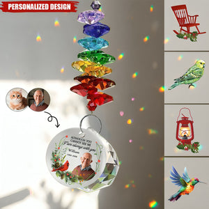 I'm Always With You - Personalized Photo Ball Prism Suncatcher