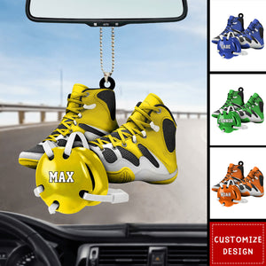 Personalized Wrestling Car Ornament Gift For Wrestling Lovers