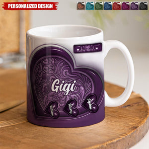 Grandma Little Sweethearts-Personalized Mug