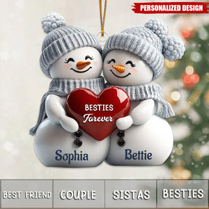 2024 New Release Christmas Snowman-Personalized Acrylic Ornament