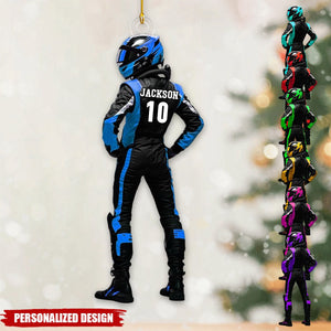 Personalized Racer Ornaments-Gifts For Racing Lovers-2024 New Release