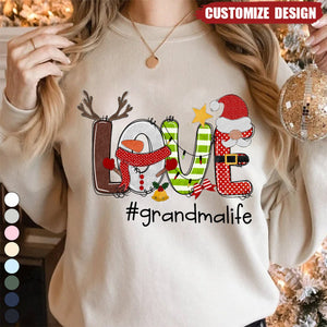 2024 New Release Christmas Snowman Love Grandma and Grandkids