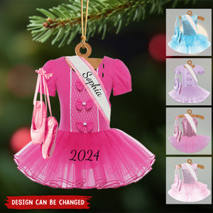 Ballet Dance Dress Christmas Ornament - Great Gift Idea For Ballet Lover