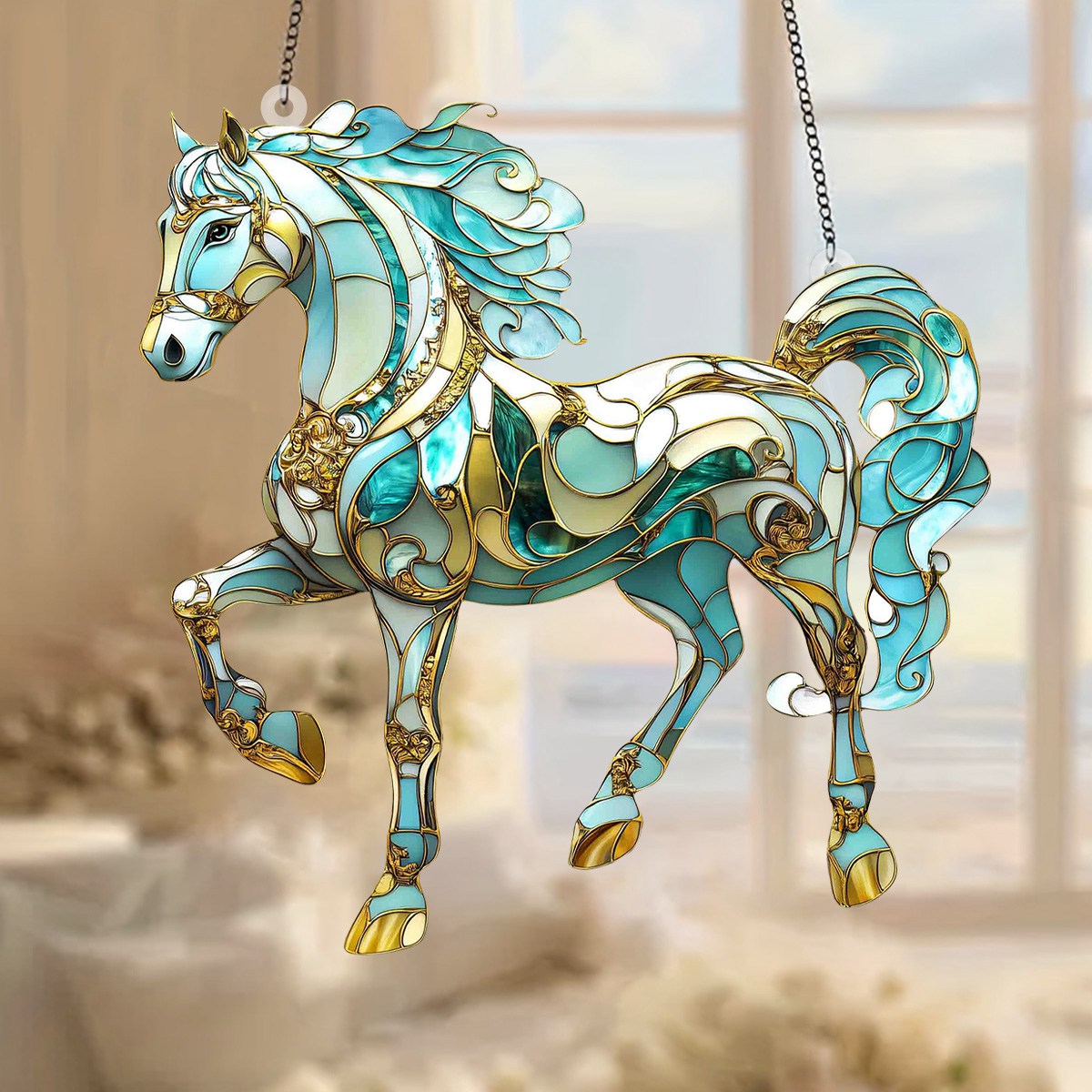 Horse Suncatcher-Gift for Equestrians and Best Friends