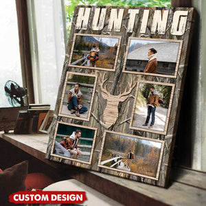 Personalized Hunting Photo Collage Poster, Gift for Hunters