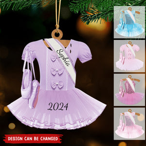 Ballet Dance Dress Christmas Ornament - Great Gift Idea For Ballet Lover