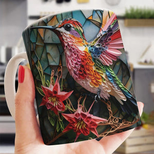 Colorful Hummingbird Mug - Gift For Bird Lovers