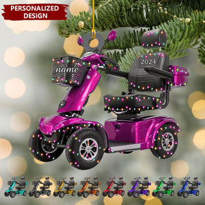 Personalized Electric Bicycle Scooter Christmas Ornaments-Gifts For Bicycler-2024 New Release