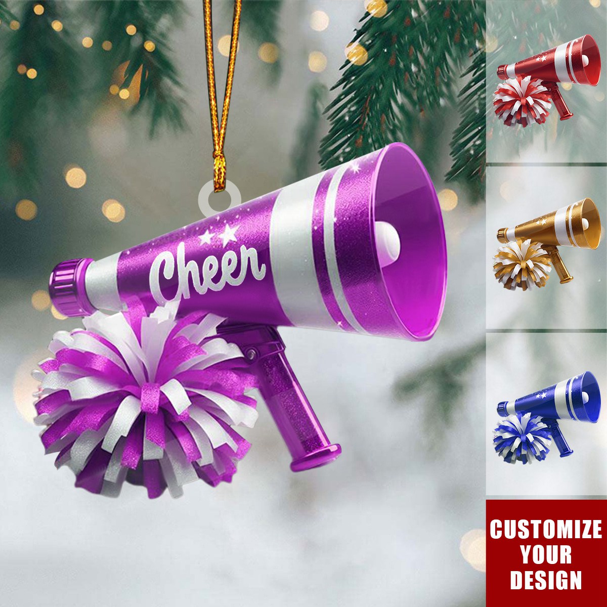 2024 New Release - Personalized Cheerleader Ornament Gift For Cheerleader