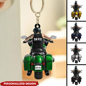 Personalized Motorcycle Keychain-Gift For Motorcycle Lover-2024 New Release