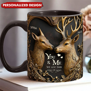 You & Me We Got This-Personalized Mug-Couple Gift For Her,His