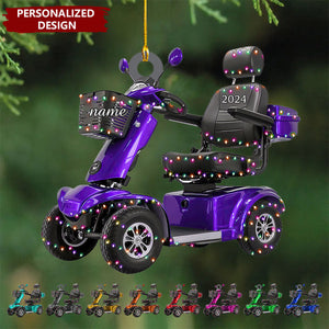 Personalized Electric Bicycle Scooter Christmas Ornaments-Gifts For Bicycler-2024 New Release