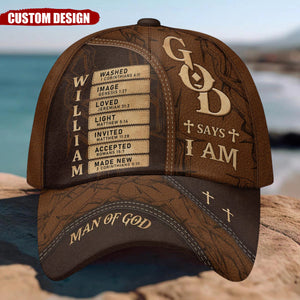 Man Of God - Personalized Classic Cap