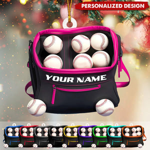 Personalized Baseball Bag Christmas Ornaments-Gifts For Baseball Lovers-2024 New Release