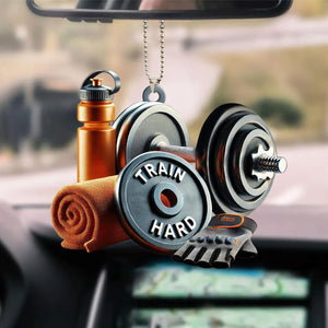 Fitness Car Ornament - Gift For Gym Lovers