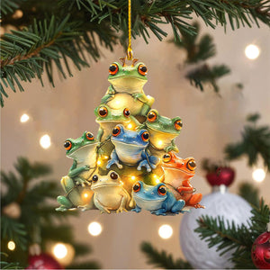 Frog Christmas Ornament-Gift for Animal Lover-2024 New Release