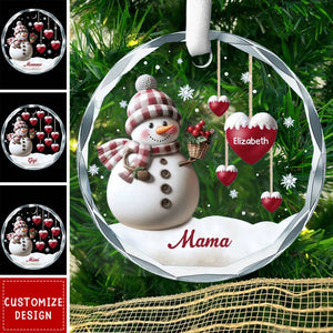 If Nothing Is Going Well, Call Your Grandmother - Family Personalized Circle Ornament - 2024 New Release