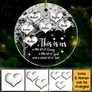 2024 New Release Personalized Custom Ornament - Acrylic Custom Shaped - Christmas Gift For Family