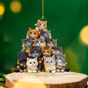 2024 New Release-Cat Christmas Ornament-Gift for Cat Lover