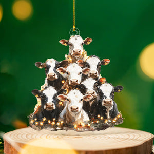 2024 New Release-Cow Christmas Ornament-Gift for Cow Lover