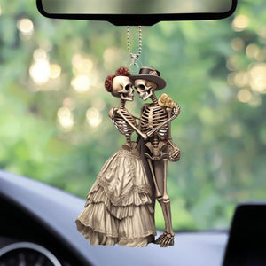 Skeleton Couple Ornament - Anniversary Gift For Wife,Husband,Skull Lovers