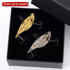 Personalized Engraved Fishing Lure Hook - Gifts For Fishing Lover