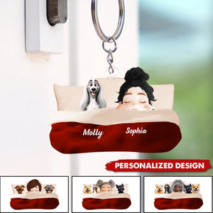 With My Dog-Personalized Keychain