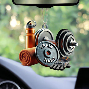 Fitness Car Ornament - Gift For Gym Lovers