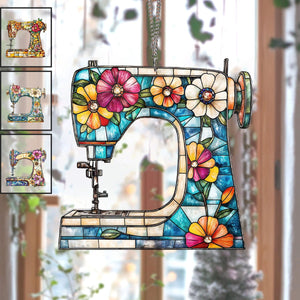 Sewing Machine Suncatcher-Gift for Sewing Lover