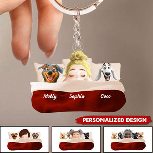 With My Dog-Personalized Keychain