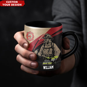 Personalized Firefighter Coffee Mug - Gift For Firefighter