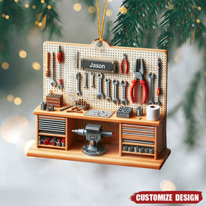 Personalized Mechanic Tool Box Ornament - 2024 New Release