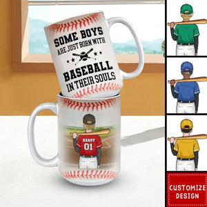 Hone Skills, Unburdened By Wins- Family Personalized Mug - Gift For Baseball Lovers