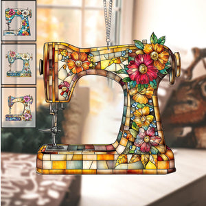 Sewing Machine Suncatcher-Gift for Sewing Lover