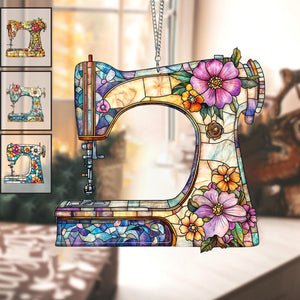 Sewing Machine Suncatcher-Gift for Sewing Lover