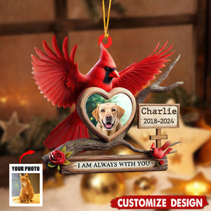 Personalized Memorial Cardinal Ornament-2024 New Release