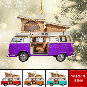 Personalized Camping Car Christmas Ornament-2024 New Release