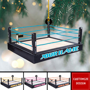 Personalized Wrestling Christmas Ornament Gift For Wrestler - 2024 New Release