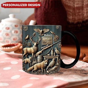 Best Hunter Ever-Personalized Hunting Accent Mug