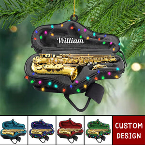 Personalized Saxophone Ornament-Gifts For Saxophonist-2024 New Release