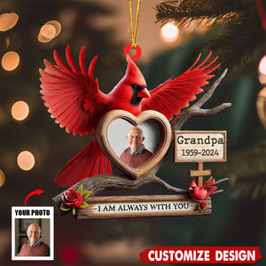 Personalized Memorial Cardinal Ornament-2024 New Release