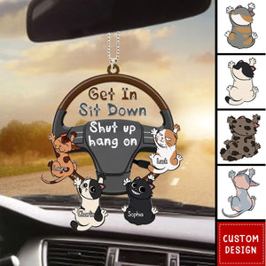 Personalized Gifts For Cat Lover Car Ornament