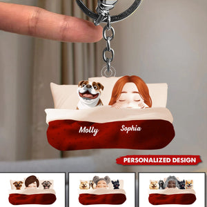 With My Dog-Personalized Keychain