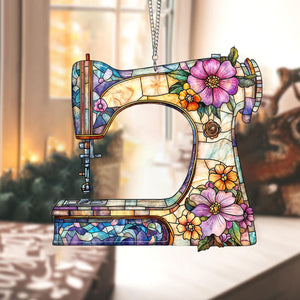 Sewing Machine Suncatcher-Gift for Sewing Lover