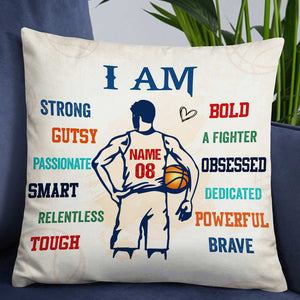 Love Basketball Pillow - Gifts For Basketball Boys/Girls-2